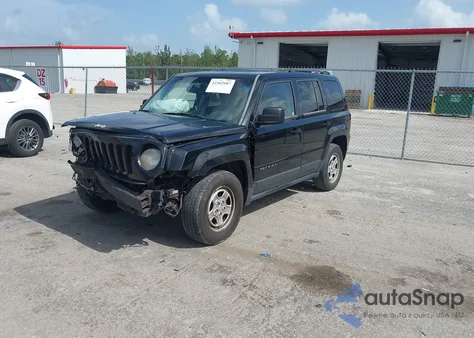 2013 Jeep Patriot Sport z USA, uszkodzony, nr VIN 1C4NJPBB2DD125509